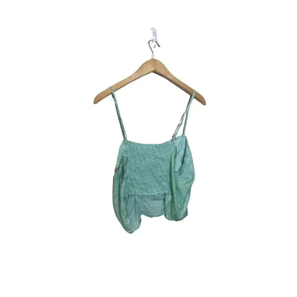 BP Floral Crop Top Mint Size XL NWOT - Picture 3 of 6